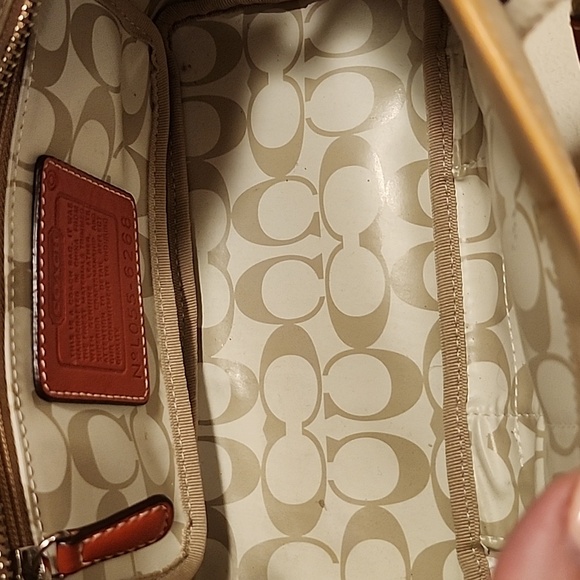 Vintage coach mini tote - Picture 3 of 8